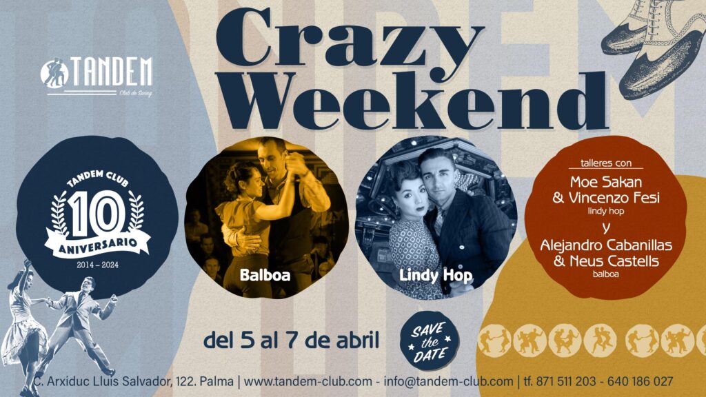 X Aniversario Tandem Club – Crazy Weekend 2024