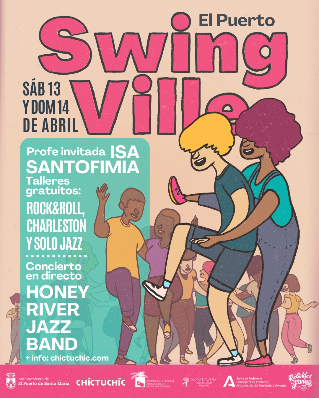 Lee más sobre el artículo Swing Ville El Puerto – Abril 2024