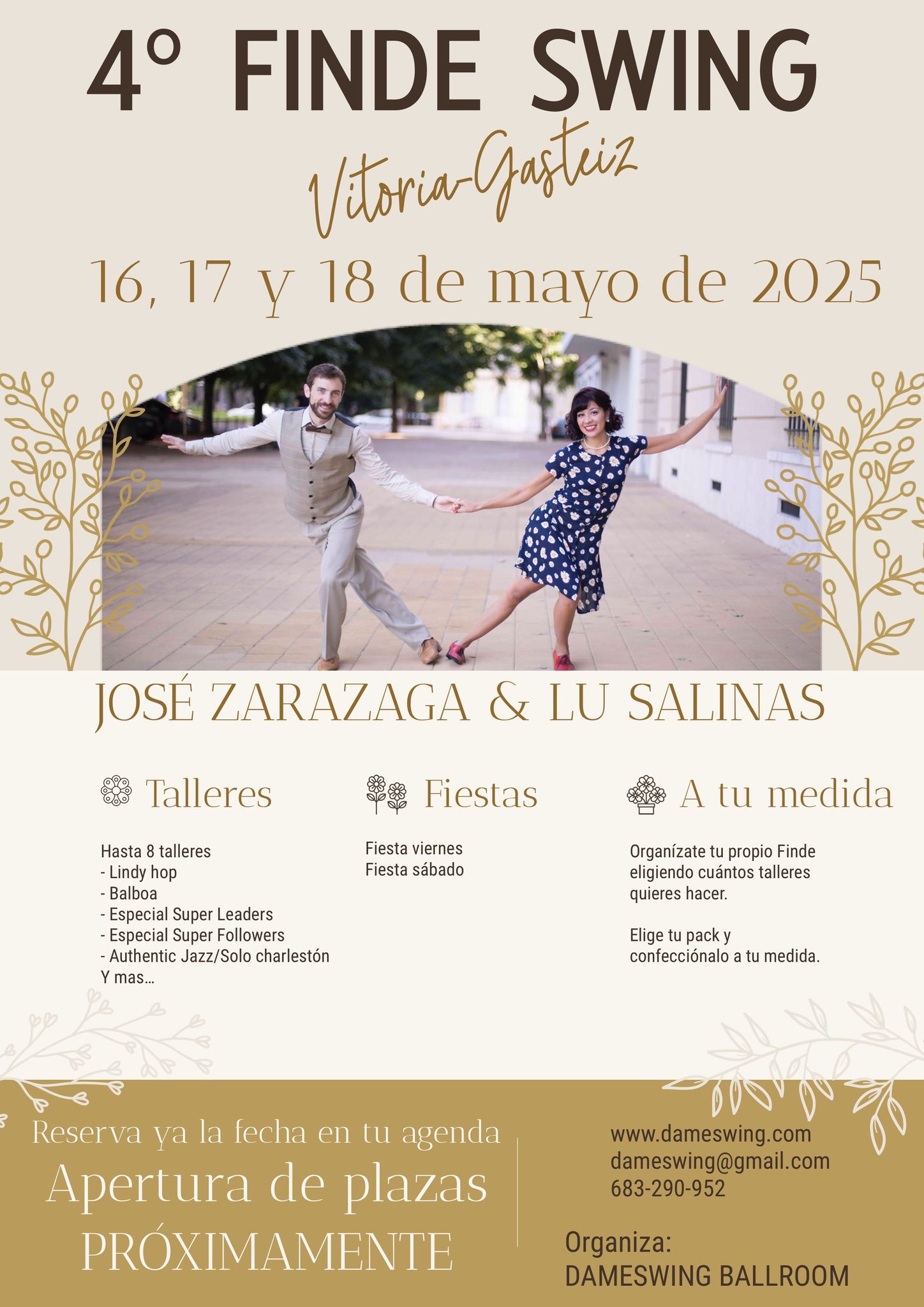 Lee más sobre el artículo 4 Finde Swing Vitoria-Gasteiz 2025