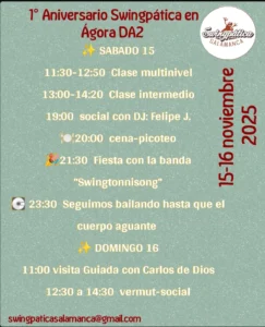 1 Aniversario Swingpática Salamanca